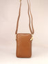 Rank Mini  Genuine Leather Tan Sling Bag